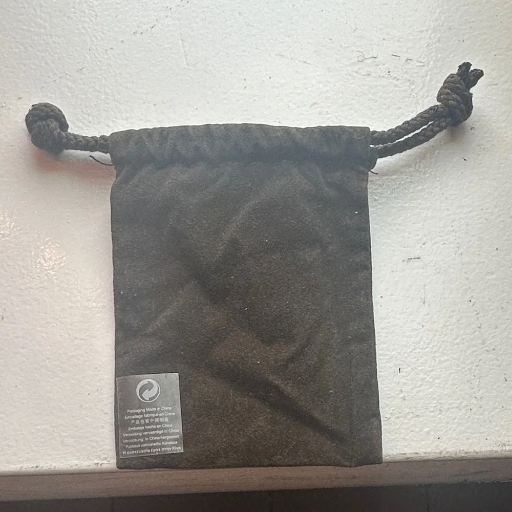 Michael Kors Brown Drawstring Pouch